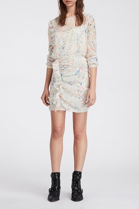 FLINT JUNI DRESS CHALK WHITE 1