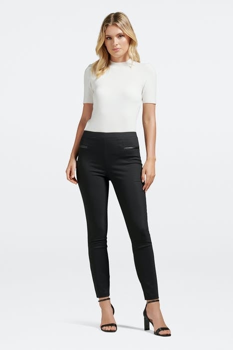 STEPHANIE PULL ON SKINNY PANT BLACK 4