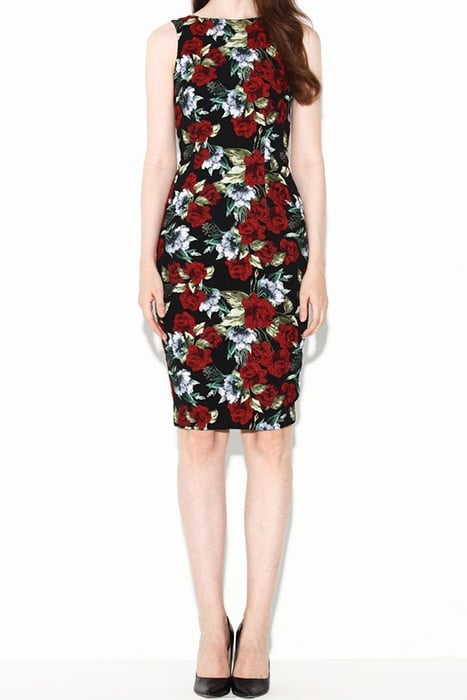 SUE ROSE DRESS JQ ROSES BLACK 3
