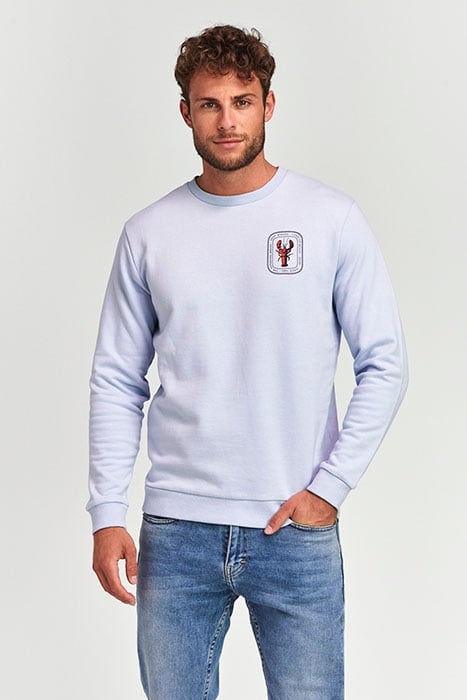 MEN SWEATER LOBSTER SOFT BLUE 2