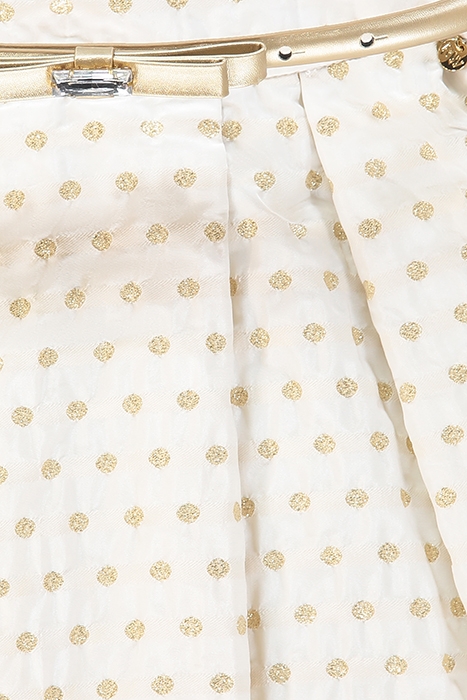 SKIRT PLEATS FRONT AND BACK BLUE 3