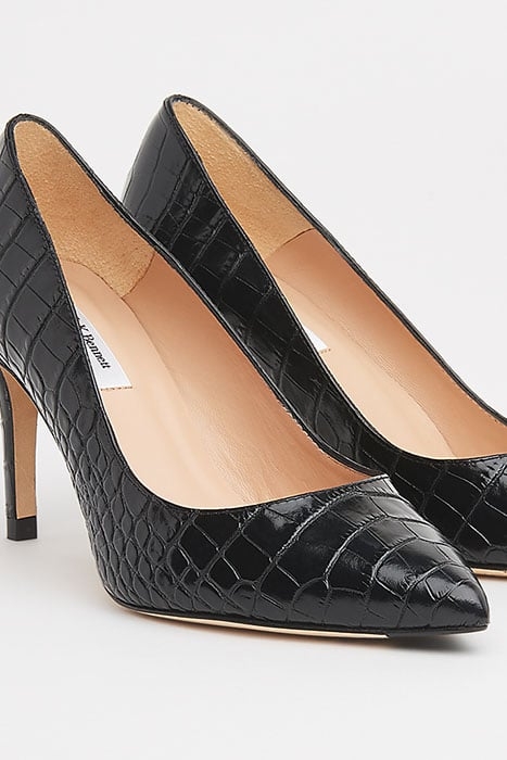 FLORET COURT HEEL BLACK 5