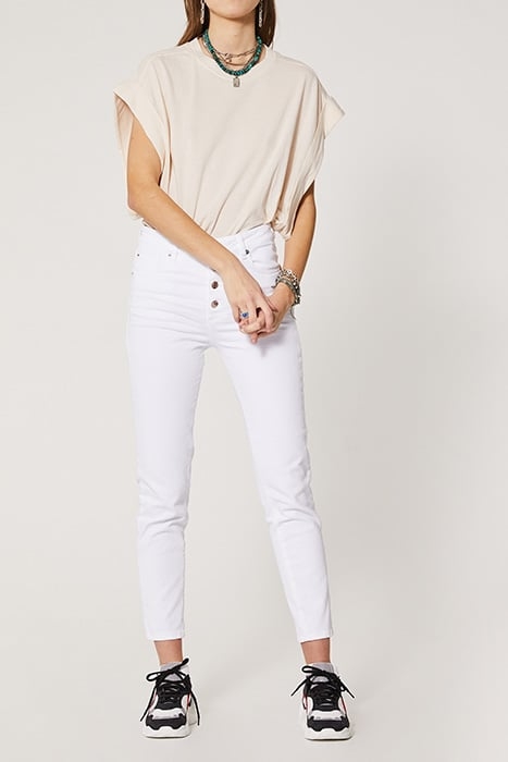 SORBON JEANS WHITE 1