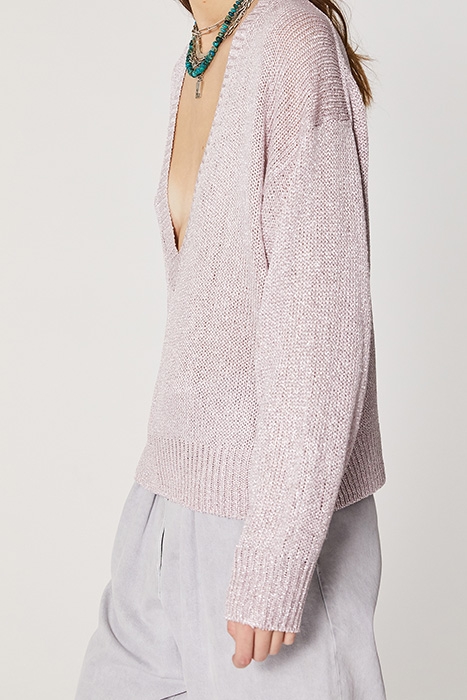 NANGA SWEATER PINK SILVER 5