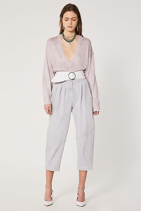 NANGA SWEATER PINK SILVER 4