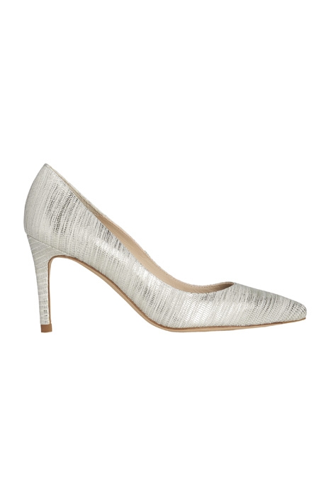 FLORET COURT HEEL CRE-METALLIC CREAM 1