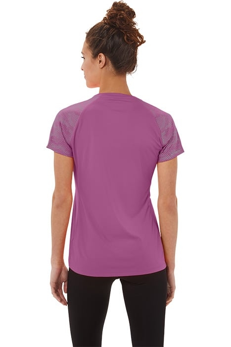 SPORT RFLC SS TOPS DIGITAL GRAPE/SILVER REFLECTIVE 2
