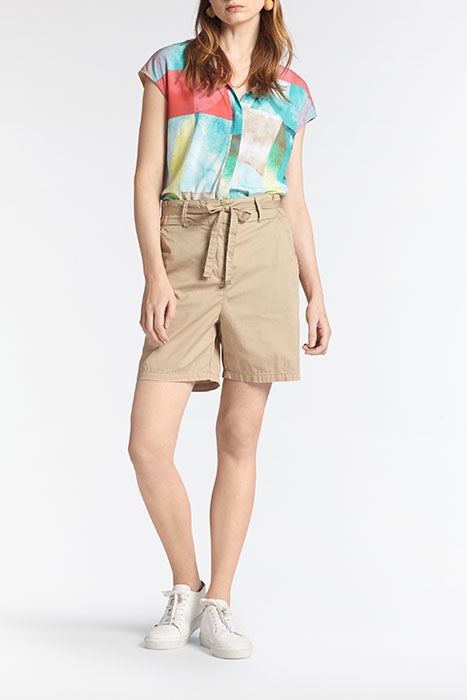 BLOUSE WOVEN SLEEVELESS BLUE TURQUOISE 2