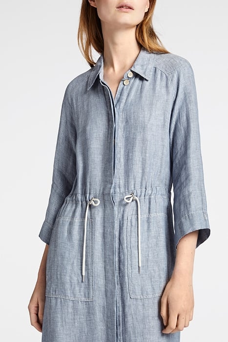 DRESS WOVEN LONG CLOUD MELANGE 4