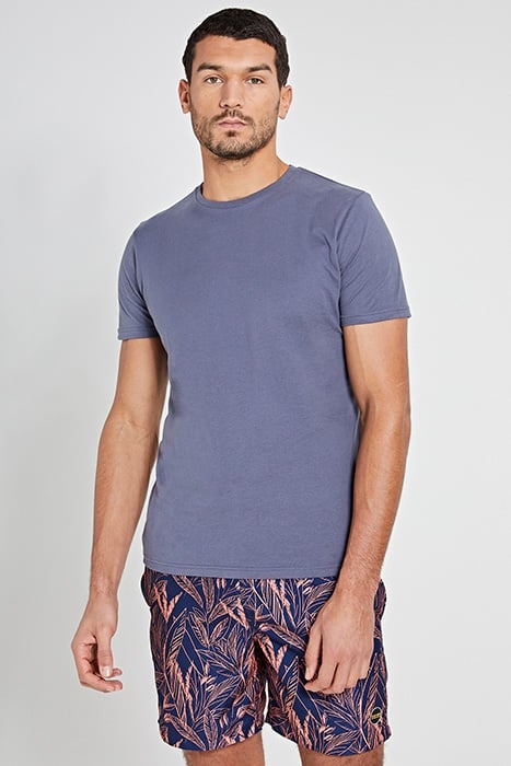 MEN SWIMSHORT SCRATCHED LEAVES NEON ORANGE 4