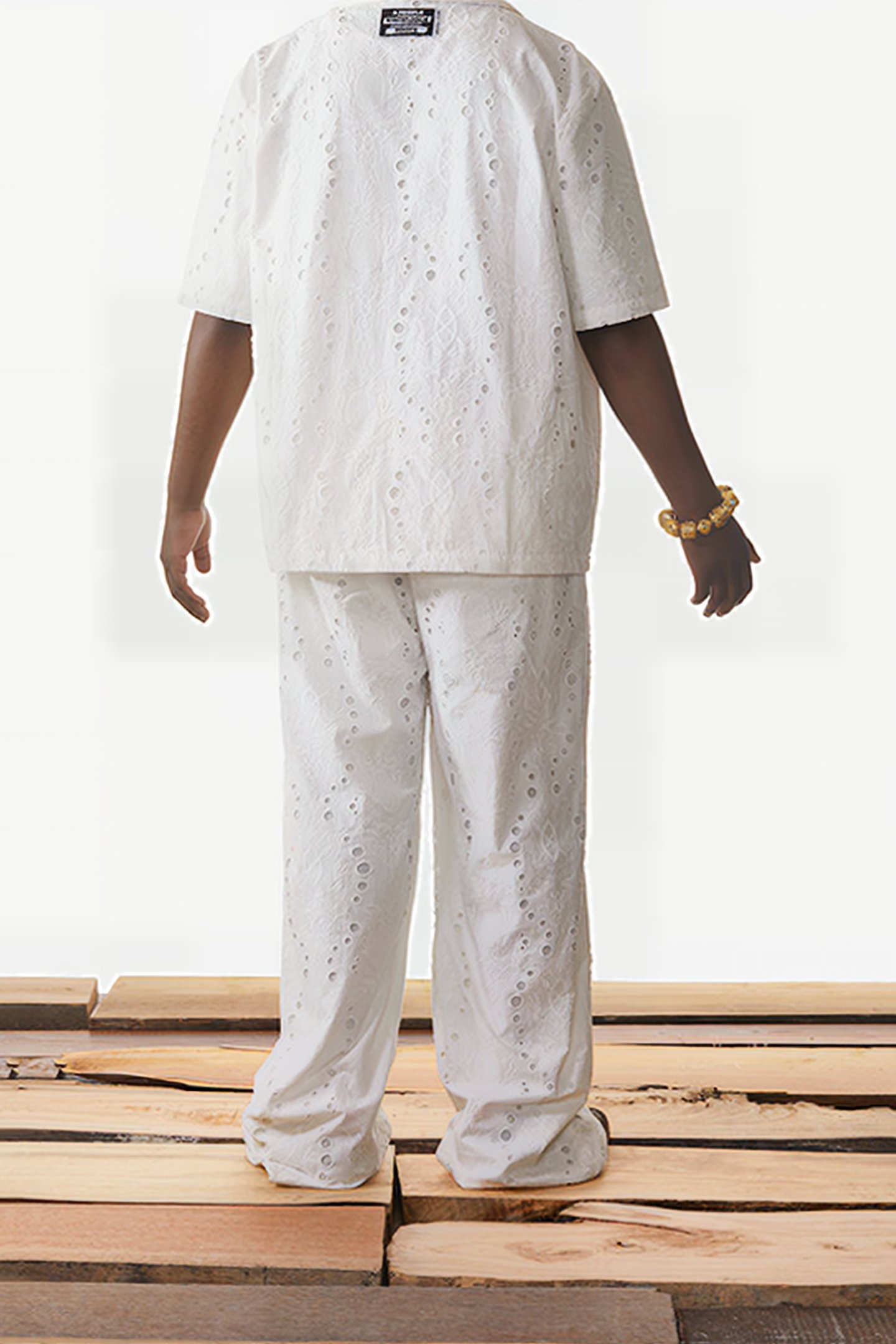 WHITE KOVAN LACE SHIRT 2