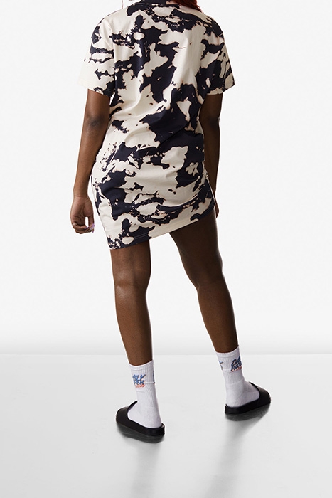 ECRU DARK NAVY REGRA DRESS 2