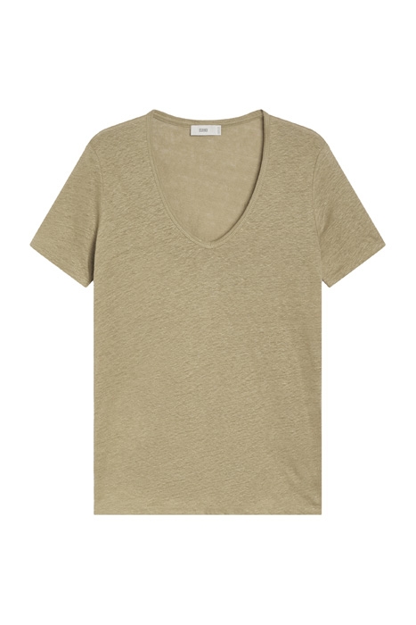 V-NECK TOPS GREEN BARK 3