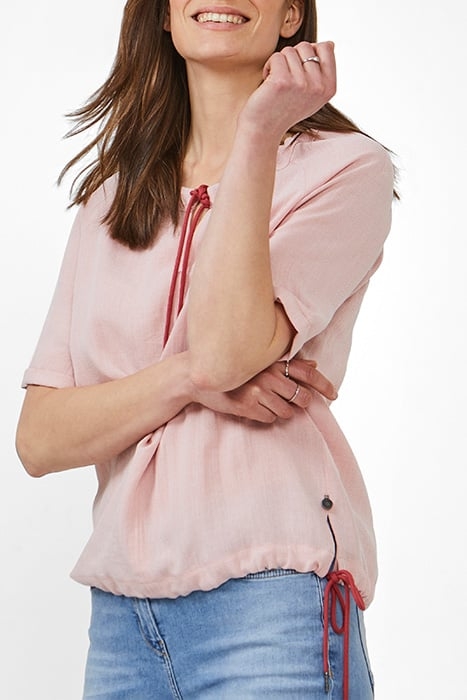 BLOUSE WOVEN SHORT SLEEVES RUBY BLUSH 3