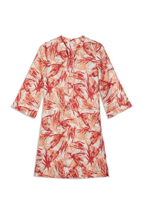 DRESS WOVEN MEDIUM RUBY BLUSH 1