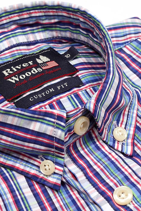 CUSTOM FIT BOSTON SHIRT MULTI 2