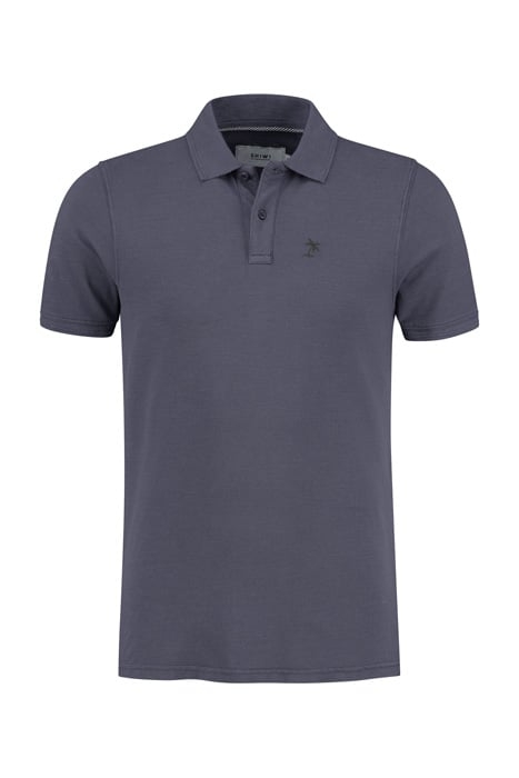MEN PIQUE POLO BART DUSTY ANTHRACITE GREY 1