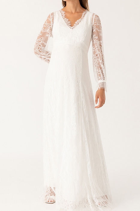BRIDAL MATERNITY DRESS MAXI SNOW WHITE 7