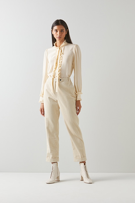 SAVANNAH STRAIGHT JEANS CREAM 1