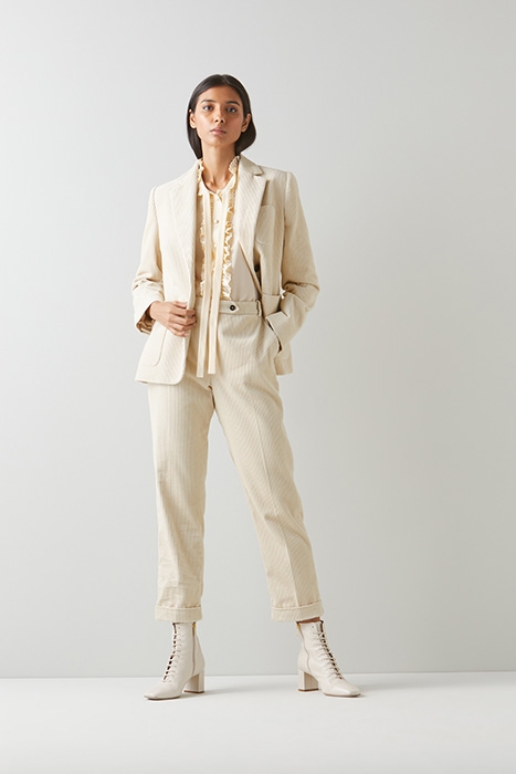 SAVANNAH STRAIGHT JEANS CREAM 4