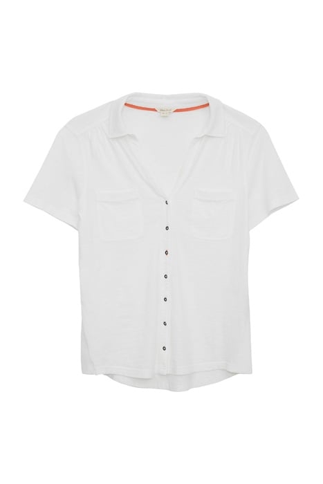 PENNY POCKET JERSEY SHIRT BRILLIANT WHITE 3