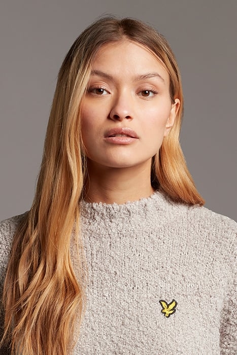 BOUCLE JUMPER FAWN GREY 4