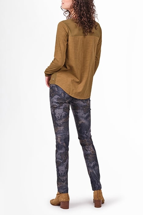 TROUSERS WOVEN LONG 24001772 MILITARY OLIVE 3