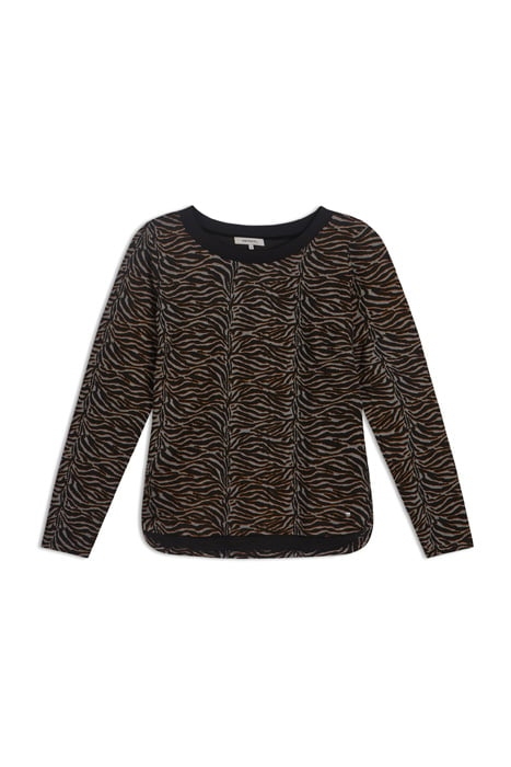 T-SHIRT LONG SLEEVES 21101946 BLACK 1