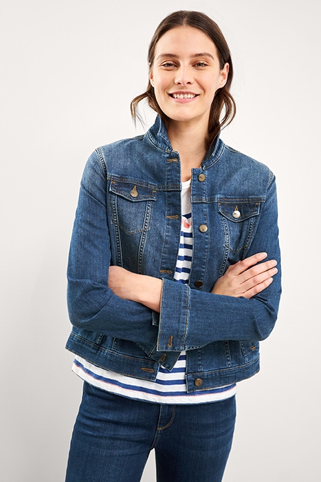 DAYTON DENIM JACKET MID DENIM 2