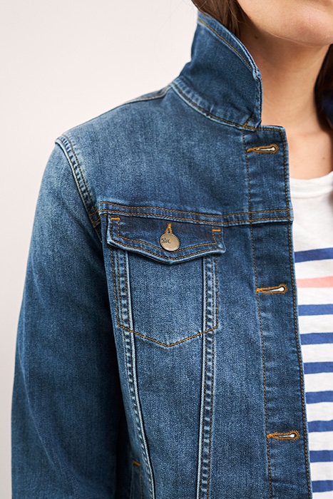 DAYTON DENIM JACKET MID DENIM 4