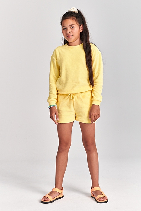 GIRLS HONOLULU SWEATER PINA COLADA YELLOW 5