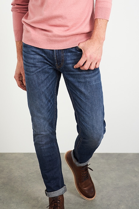 HARWOOD SLIM JEAN MID DENIM 2