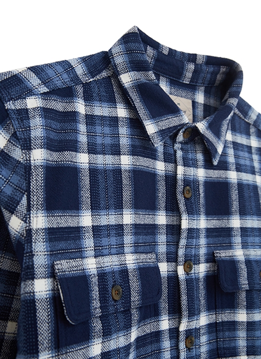 NEWTON OVERSHIRT BLUE MLT 5