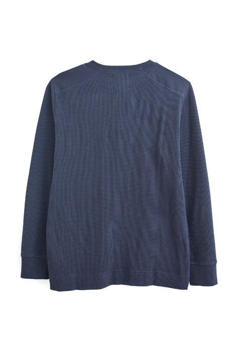 PORTER WAFFLE HENLEY DARK NAVY 6