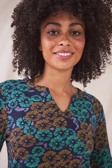 BEA FAIRTRADE DRE TEAL 6