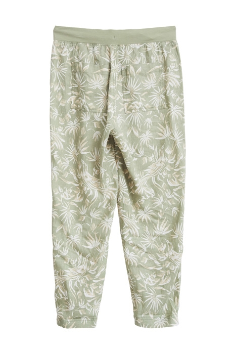 EFFIE LINEN TROUSER GREEN 6