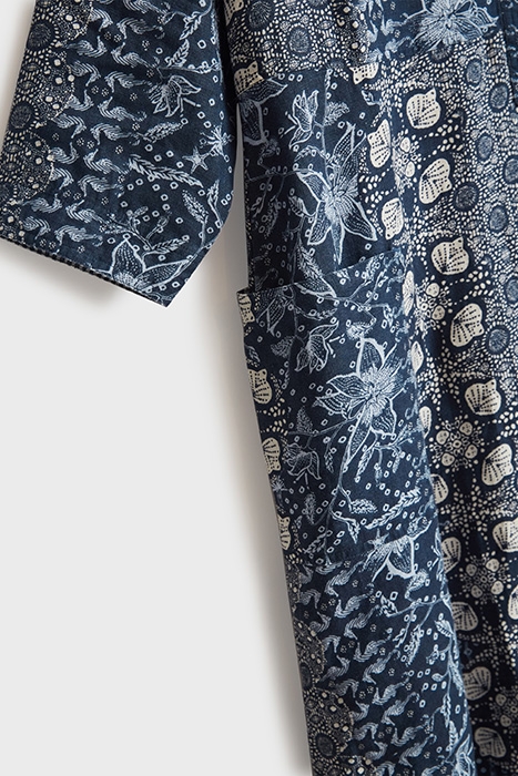 ROSIE LINEN SHIRT DRE BLUE 5