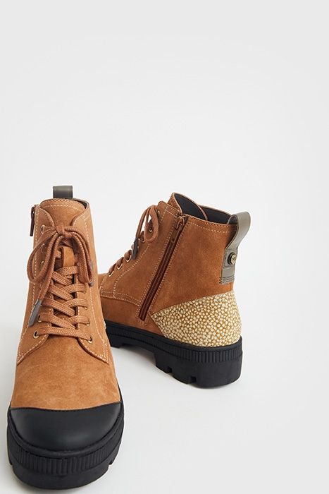 IVY LACE UP CASUAL BOOT MID TAN 4