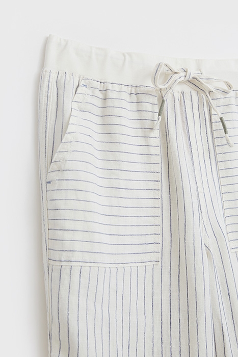 EFFIE LINEN TROUSER IVORY 5