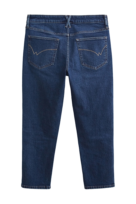 BROOKE STRAIGHT CROP JEAN MID DENIM 5