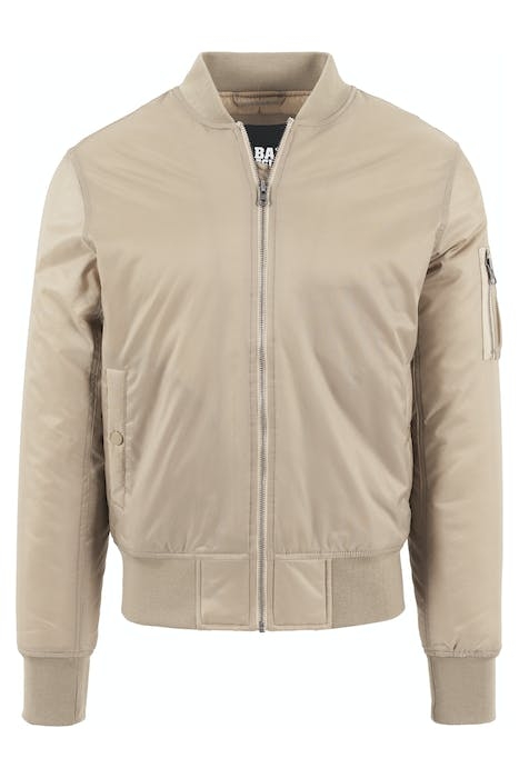 BASIC BOMBER JACKET BEIGE 1