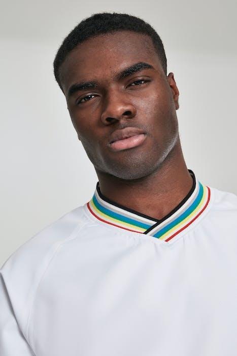 WARM UP PULL OVER WHT/MULTICOLOR 7