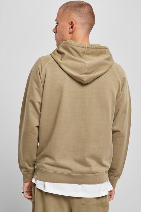 OVERDYED HOODY KHAKI 3