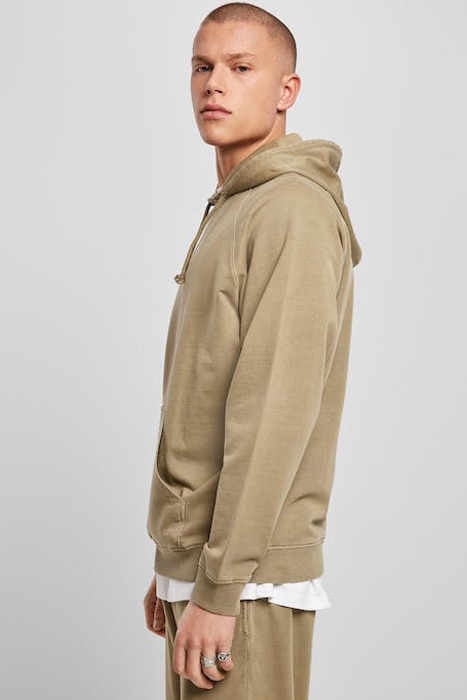 OVERDYED HOODY KHAKI 5