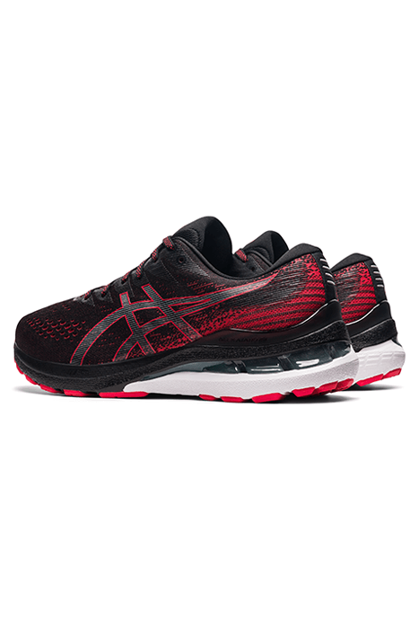 GEL-KAYANO 28 BLACK/ELECTRIC RED 5