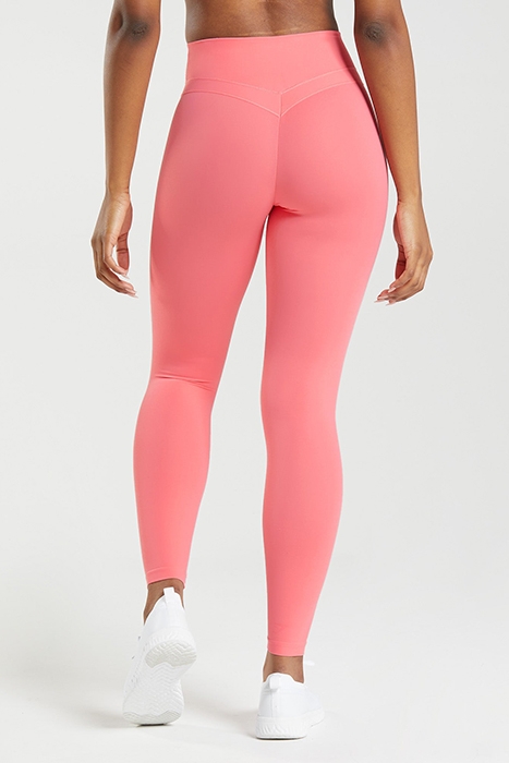 GYMSHARK WHITNEY HIGH RISE LEGGINGS - PEONY PINK 6
