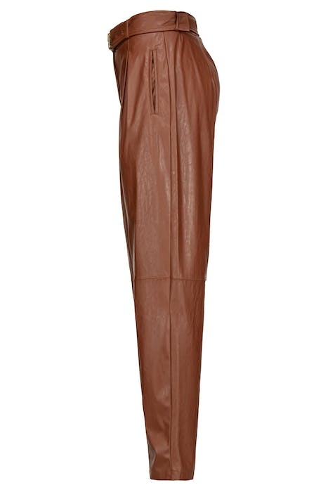 LIAM PANTALONE SIMILPELLE FRIAR BROWN 6