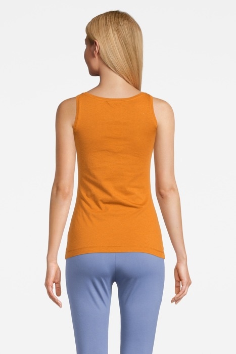 T-SHIRT JERSEY SLEEVELESS 81101360 HONEY GINGER 2