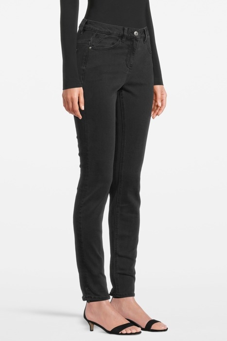 TROUSER WOVEN LONG 84001026 BLACK DENIM 3