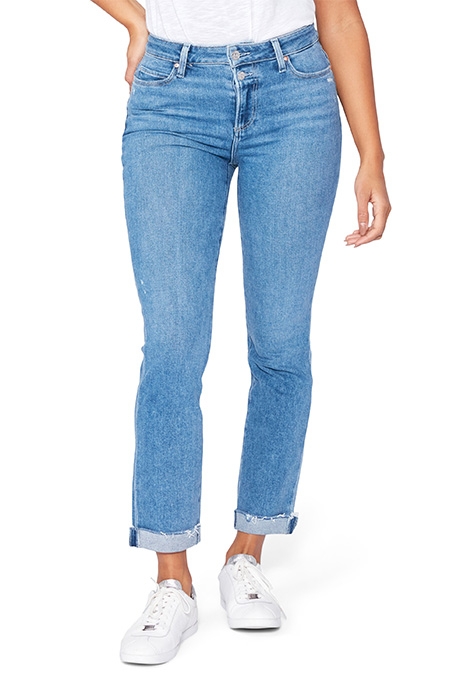 CINDY DBL BTN RAW HEM CUFF NEELAH DISTRESSED 1